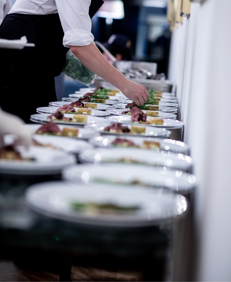 Valmis catering-buffet